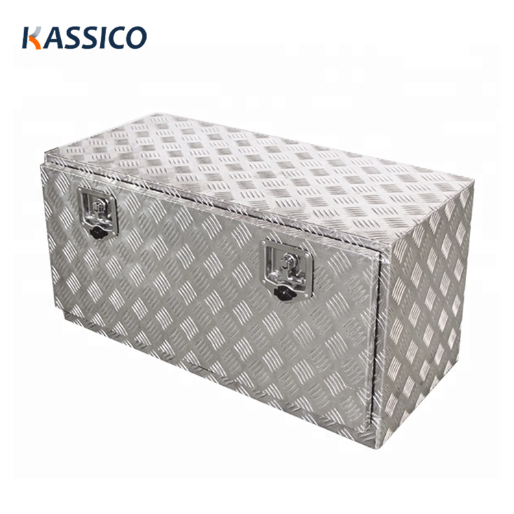 Caja de herramientas de aluminio para debajo de la caja de camiones y camionetas