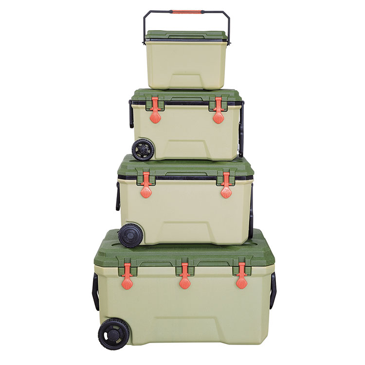 Nevera portátil para acampar de 16 l, 36 l, 68 l y 145 l para alimentos helados, frutas y pescado