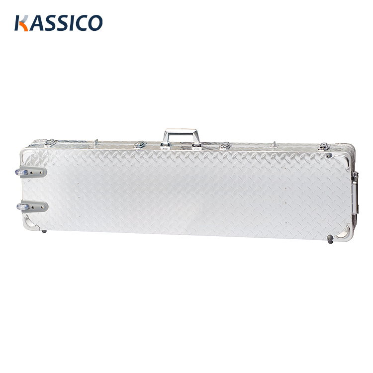 Estuche para rifle largo de aluminio de 53 pies