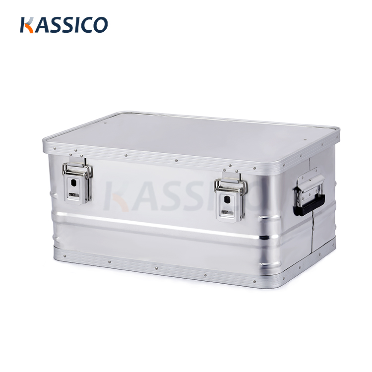 Cajas de aluminio apilables para uso móvil y almacenamiento en el hogar