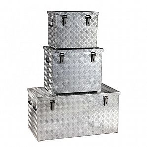 Caja de herramientas de aluminio resistente de 2.0 mm, para camioneta