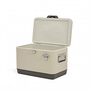 Nevera portátil de metal para camping de 29/51 l