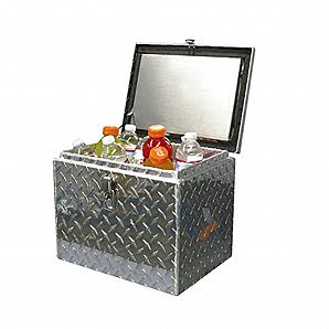Hieleras de aluminio para trabajo pesado 48QT, hielera