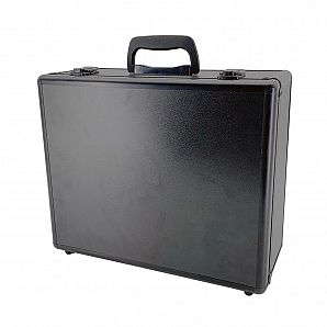 Estuche rígido de aluminio con cerradura y espuma