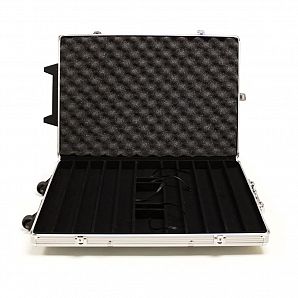 Estuche de herramientas de transporte Estuche para fichas de póquer con capacidad para 1000 fichas