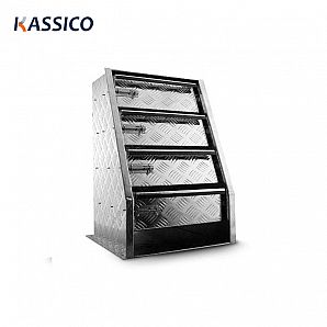 Unidad de cajón de caja de herramientas de aluminio
