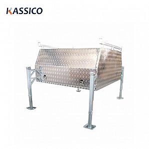 Cajas de herramientas de aluminio con toldo para camionetas UTE y tres puertas
