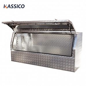 Cajas de herramientas de aluminio para camionetas UTE de 1800 mm con apertura de 3/4