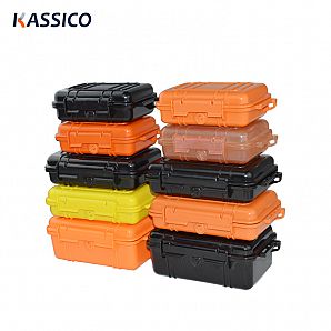 Estuche pequeño de plástico impermeable con espuma IP67
