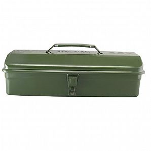 Caja de herramientas organizadora de almacenamiento de acero pequeña de 13.7"