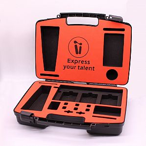 Estuche de plástico para almacenamiento y transporte de herramientas