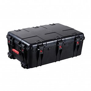 Estuche de plástico para vuelo a prueba de golpes