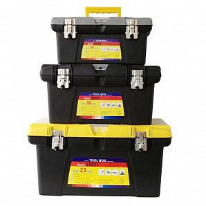 Kit de caja de herramientas de plástico