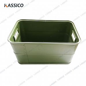 Contenedor de aluminio para el transporte de alimentos y medicamentos