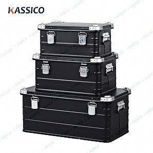 Cajas, estuches y contenedores de aluminio para camping todoterreno