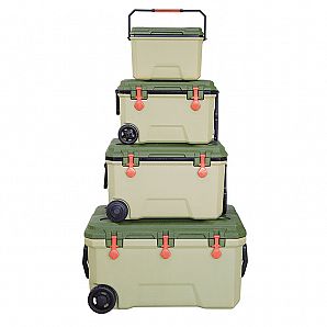 Nevera portátil para acampar de 16 l, 36 l, 68 l y 145 l para alimentos helados, frutas y pescado