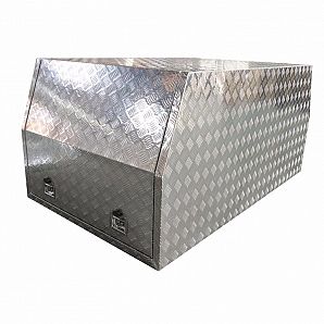 Caja de herramientas metálica de aluminio UTE para camión