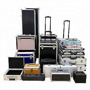 Estuche de transporte de herramientas de aluminio OEM/ODM, estuches de vuelo