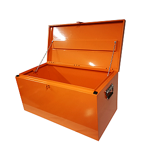 Caja de herramientas de almacenamiento de acero resistente, resistente al agua y con color personalizado