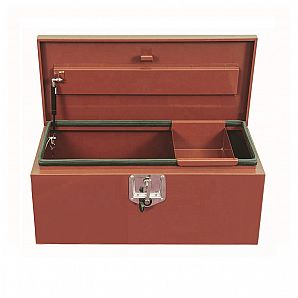 Caja de herramientas metálica de acero con cerradura para camiones