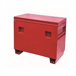 Baúl de almacenamiento para camión, caja de herramientas de acero para automóviles vacía