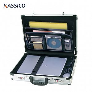 Maletín de aluminio para portátil