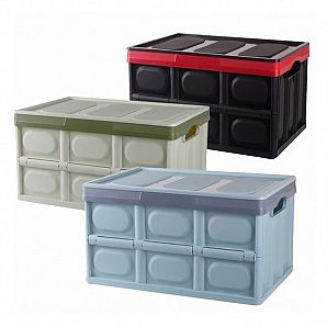 Caja de almacenamiento plegable para coche de juguete y hogar