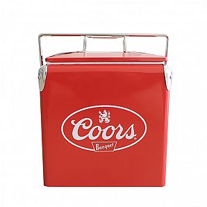 Nevera portátil para vino y cerveza de 13 l para fiestas