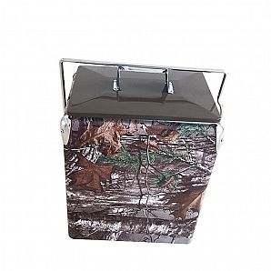 Nevera portátil de 17 l para exteriores, ideal para patios y clubes.