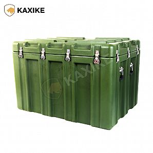 Caja de almacenamiento y transporte militar rotomoldeada