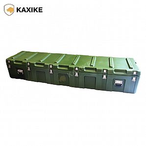 Estuche de transporte de armas para uso militar mediante rotomoldeo