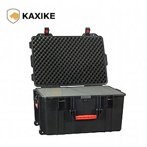Caja militar grande de almacenamiento y transporte para dispositivos electrónicos