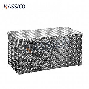 Caja de herramientas de aluminio de 250 l para todoterrenos, 4x4 y aventuras