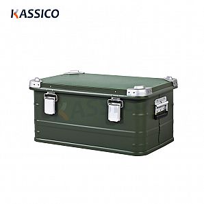 Estuches militares de aluminio para almacenamiento y transporte del ejército